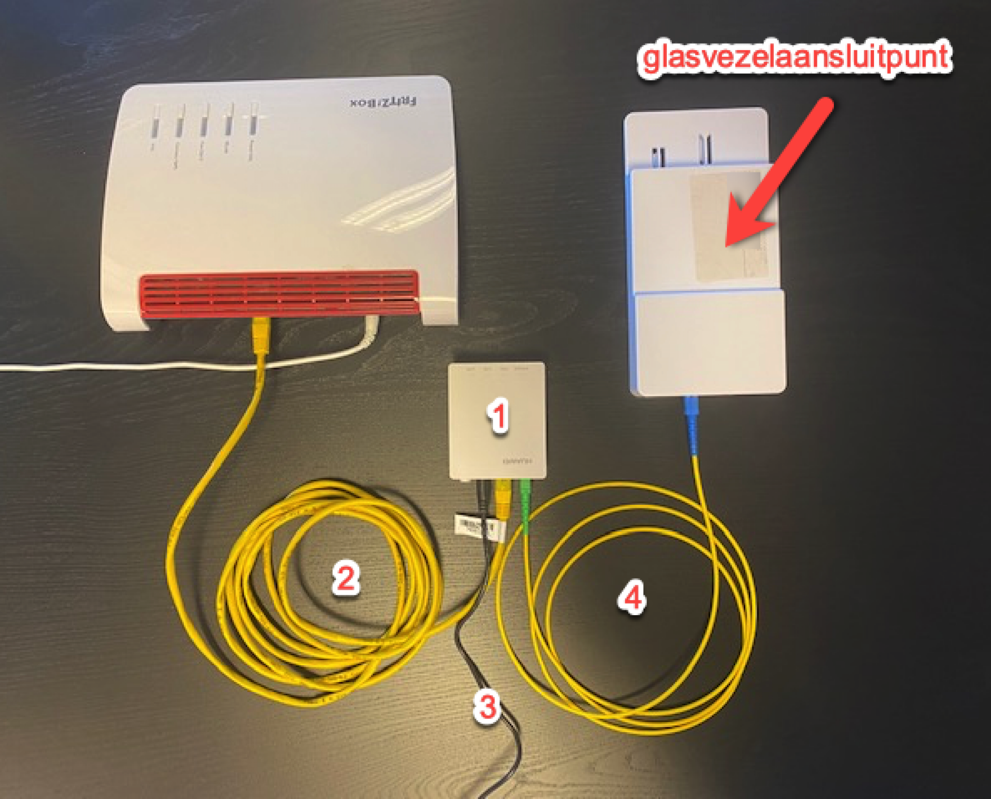 Handleiding FRITZ Box 7590 Glasvezel Freedom Helpdesk